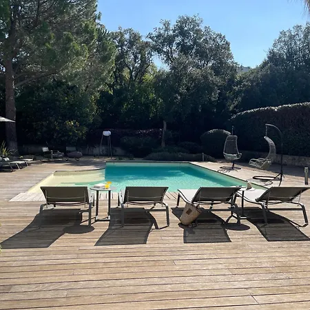 Villa Tres Belle Valescure Raphael -piscine Chauffee